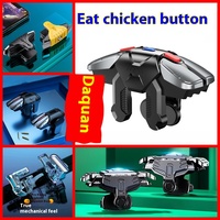 Alta calidad inalámbrico 6-Finger Aims Shooting Smartphone Gamepad Joystick con disparadores para Android/iOS/Tablet PC Gaming