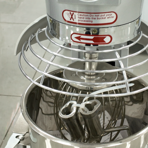 Batidora de Alimentos de Alta Resistencia, Capacidad de 20L, Capacidad de Amasado de 3kg, 3 Velocidades para Restaurante y Panadería - Product Image 5