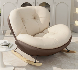 Kursi Goyang Mewah Modern Nordik Model Baru Kursi Goyang Modern Kursi Sofa Santai Rumah Modern Kursi Santai Satu Orang - Product Image 2