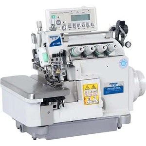 ZY988T-5DA Overlocker Zoyer Ext <b>Top</b> with Bottom Feed Auto-Trimmer Direct Drive Overlock Industrial Sewing Machine - Product Image 1