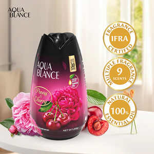 Ambientador en Gel de Larga Duración con Aroma a Peonía y Cereza, 200g, Venta al por Mayor, para Baño, Dormitorio, Sala de Estar - Product Image 1