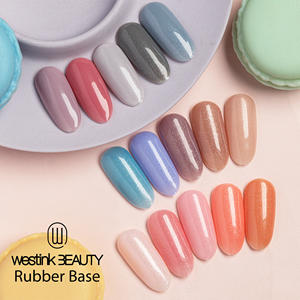 عينات مجانية من طلاء الأظافر الجل اللون الأساسي 92 لون طلاء الأظافر الجل بالأشعة فوق البنفسجية طلاء أساس المطاط الجل - Product Image 4