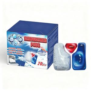 Eco-Friendly Disposable Gel Deep-Cleaning Dishwasher <strong>Detergent</strong> with Active Oxygen Enzyme Formula for Streak-Free <strong>Dishes</strong> - Product Image 1