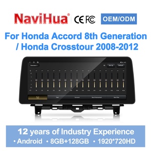 Navihua Car Upgrade 12.3'' Android Car Radio Navigation Multimedia Carplay <b>Auto</b> Stereo for Honda Accord 8th Gen 2008-2012 - Product Image 4