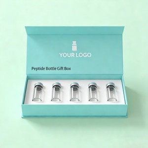 Luxury High Quality Flip Peptide Packaging <strong>Box</strong> Custom Design Small Bottle Packaging <strong>Box</strong> <strong>Empty</strong> Bottle Packaging <strong>Box</strong> With Foam - Product Image 1