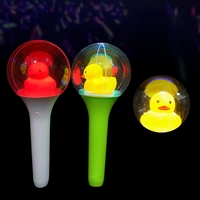   LED-Leuchtstab mit 3D-Modus, individuellem Logo, 15 RGB-Farben, aus Kunststoff, tragbar, für Fan-Club-Unterstützung
