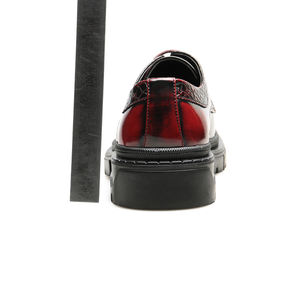 Zapatos Mocasines Vintage para Hombre, con Plataforma, Cordones, Punta Redonda, Brogues de Charol, Zapatos Oxford Casuales - Product Image 4