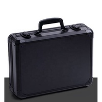 Boîte à outils porte-bonheur en alliage d'aluminium, valise de sécurité résistante aux chocs, boîtier pour caméra avec mousse prédécoupée