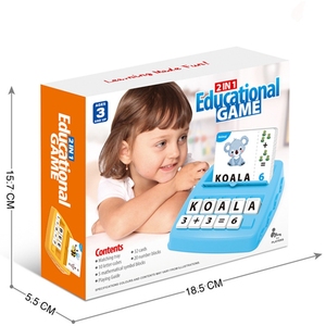 Giocattoli <span class=keywords><strong>di</strong></span> ortografia con lettere abbinate in età prescolare 2 in 1 giochi con numeri <span class=keywords><strong>di</strong></span> lettere abbinati gioco <span class=keywords><strong>di</strong></span> ortografia con <span class=keywords><strong>parole</strong></span> <span class=keywords><strong>di</strong></span> memoria - Product Image 4