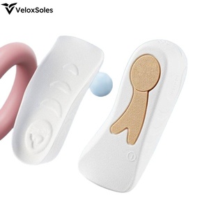 EVA Gel Memory Foam Silicone Eco-Friendly Adjustable Height Increase <b>Insoles</b> Men Women Arch Support Breathable Comfort Shock - Product Image 5