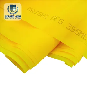 Poliéster amarillo 200 de malla de 48 Micron pantalla de malla de impresión de seda neto