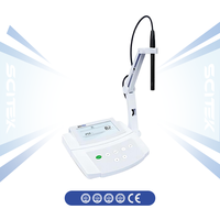 SCITEK Meteran Oksigen Terlarut Portabel 0.00-20.00 Ppm Kompensasi Suhu Otomatis/Manual Layar Tampilan LCD Multi-reading