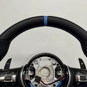 Volante de cuero automotriz de alta calidad para <span class=keywords><strong>BMW</strong></span> M3 M4 M5 M8 F10 F30 F20 F80 F82 F22 - Product Image 2
