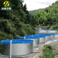 Bâche en toile pour réservoir d'eau, bassin, étang à poissons, bassin extérieur, réservoir d'aquaculture pour la pisciculture