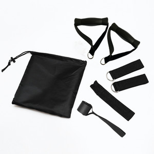 Ensemble de bandes de résistance Speedy avec poignées, sangles pour les pieds, attaches pour porte et sac de transport pour l'entraînement physique - Product Image 1