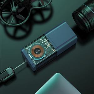 Nuevo Banco de Energía Portátil 2 en 1 con Certificación PSE, Carga Rápida, Apto para Relojes, Magnético, Transparente, Fuente de Alimentación Móvil - Product Image 4