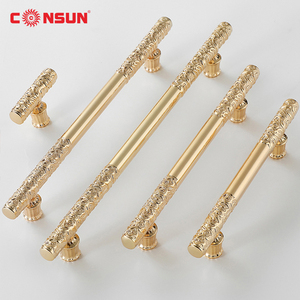 Consun Sang Trọng Đồ Nội Thất Hợp Kim Kẽm Tủ Bếp Kéo Xử Lý Ngăn Kéo Dresser Knobsnet Kéo Xử Lý - Product Image 1