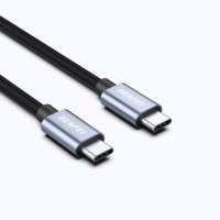 Câble de charge rapide USB Type-C 20W 2 mètres 3A en gros avec conception tressée, gaine TPE/PVC et blindage en feuille d'aluminium