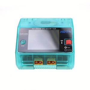 HOTA D6 Pro Industrial Smart Charger Dual Channel DC650W 15A Fast <b>Charging</b> <b>Lamp</b> iPhone RC FPV Lipo/Nicd/NiMH/NiZn Battery 9V/2A - Product Image 6