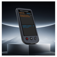 Dispositif de traduction linguistique intelligent avec IA, traduction vocale en 160 langues, écran couleur IPS, Android portable # T27