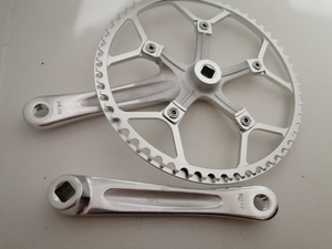 Litepro katlanır mtb yuvarlak 130 bcd plaka tek disk dişli 45 47 53 56 58T bisiklet aynakol - Product Image 4