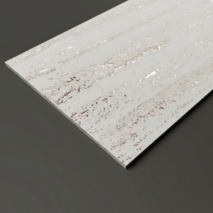 Carrelage en porcelaine effet pierre, toucher doux, 600x1200mm, décoratif pour intérieur d'hôtel, café, salle de bain (S) - Product Image 1