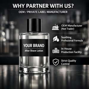Loción para Después del Afeitado de Marca Privada OEM, Calmante para el Cuidado Masculino, Loción Calmante para la Piel Después del Afeitado, Serie Profesional para Barberos - Product Image 2