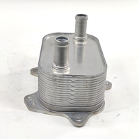 Refroidisseur d'huile moteur 03N117021B pour Audi A4/A5/A6/Q5 et VW Passat 2.0 TDI |   Échangeur de chaleur en aluminium avec joint d'étanchéité - Remplacement OE