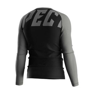 Wholesale Muscle Stretch Clothes Casual Fitness New Gym Wear <b>Design</b> Sport Men <b>Custom</b> Logo Long Sleeve <b>Compression</b> <b>Shirt</b> - Product Image 4