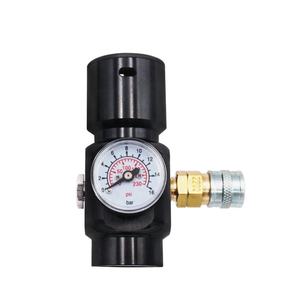Regulador de CO2 HPA Mini SFR con entrada G1/2-14 de refresco súper rápido, salida de 1500 PSI y 0-130 PSI para herramientas neumáticas y amoladoras - Product Image 2