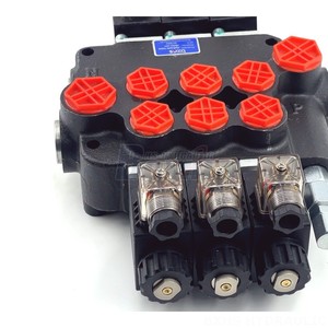 วาล์วไฮดรอลิกโซลินอยด์ P80 80 ลิตร/นาที 200 บาร์ หกทาง ปรับทิศทางการไหลได้ เกลียวใน เหล็กหล่อ - Product Image 3