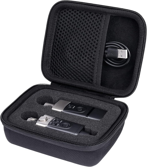 Custom Hard EVA Case for Xvive U3/U3C Wireless Microphone System XLR Transmitter Receiver Carrying Bag