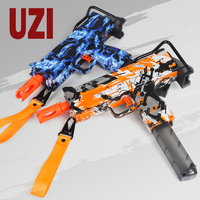 Nouvelle cible de tir électronique en plastique et 2 pistolets jouets Blaster UZI avec viseur, lanceur de balles de gel, pour les 14 ans et plus