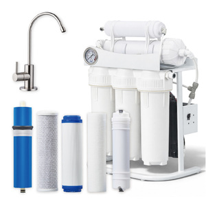 Dispositivo <span class=keywords><strong>de</strong></span> <span class=keywords><strong>Filtro</strong></span> <span class=keywords><strong>de</strong></span> <span class=keywords><strong>Agua</strong></span> por Ósmosis Inversa Doméstico sin Tanque <span class=keywords><strong>de</strong></span> 400 GPD, <span class=keywords><strong>Filtro</strong></span> RO <span class=keywords><strong>de</strong></span> 6 Etapas <span class=keywords><strong>para</strong></span> <span class=keywords><strong>Agua</strong></span> Potable Saludable <span class=keywords><strong>para</strong></span> el Hogar y la <span class=keywords><strong>Oficina</strong></span> - Product Image 2
