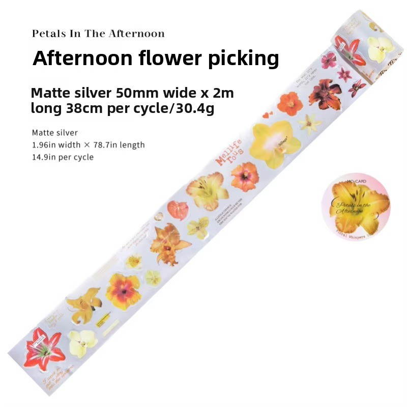 Una Reunión Floral Amarilla por la Tarde