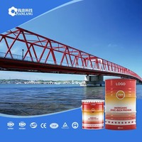 Primaire inorganique à base de zinc, résistant à la corrosion, le plus vendu, pour structures en acier, liquide de pulvérisation sans air haute pression