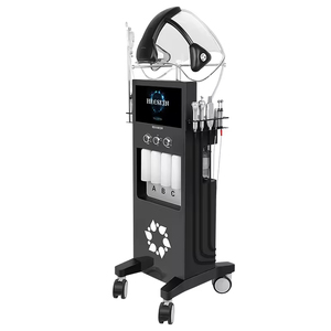 Appareil de traitement du visage professionnel à jet d'oxygène hydratant et blanchissant, en acier inoxydable, avec écran tactile - Product Image 5