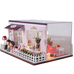 Nuovi arrivi mobili Dream giocattoli in legno Petend Play Game bambini grandi mobili in legno per casa delle bambole per bambini - Product Image 1