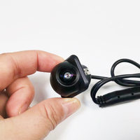Caméra de recul et latérale pour véhicule, type Fish-Eye, vision nocturne Starlight, étanche, avec support en forme de chapeau de paille, et embout de fixation inclus