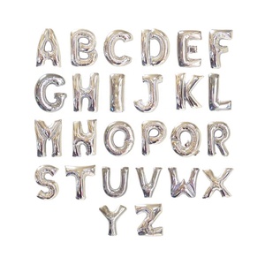 Globo Gigante de <span class=keywords><strong>32</strong></span> Pulgadas para Niños, Decoración para Fiestas de Cumpleaños, Letras del Alfabeto de Helio, Personajes de Mylar, Globo de Aluminio - Product Image 5