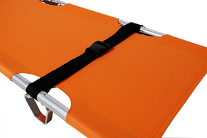 Groothandel Draagbare Aluminium Medische Opvouwbare Brancard Handmatige Stroombron Voor Ziekenhuis Nood & Klinieken Redding - Product Image 3