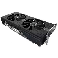 Carte graphique d'occasion RX580 8 Go DDR5 avec ventilateur pour ordinateur de bureau