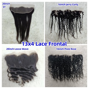 Letsfly 13x6 13x4 Lace Frontal 100% Cheveux Humains, Dentelle Transparente d'Oreille à Oreille, Closure Frontale Lisse, Cheveux Vierges Brésiliens 10A - Product Image 3