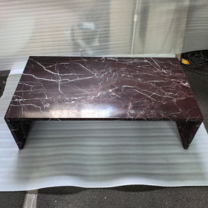 Prix d'usine Table basse Rosa Levanto en marbre rouge pierre naturelle moderne pour meubles de salon chambre <span class=keywords><strong>à</strong></span> coucher - Product Image 2