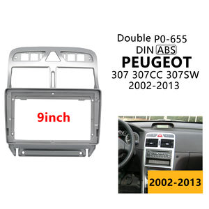 Kit d'installation multimédia pour tableau <span class=keywords><strong>de</strong></span> bord <span class=keywords><strong>de</strong></span> voiture <span class=keywords><strong>PEUGEOT</strong></span> 307 307CC 307SW 2002-2013, autoradio Android, stéréo, accessoire intérieur surround - Product Image 3