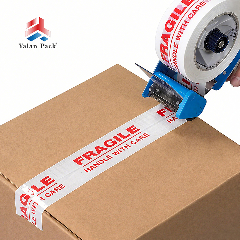 Yalanpack Free Design And Customizable Logos Single-Sided Sealing Tape Acrylic Waterproof Packing Printing Sealing Tape