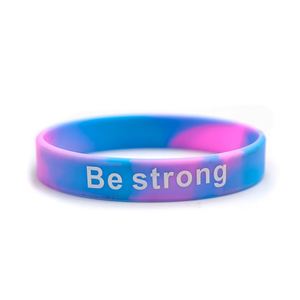Pulsera de Silicona con Frases Inspiradoras para el Mes de la Gratitud, Ideal para Trabajadores Sociales - Product Image 4