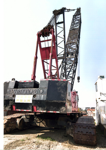 Grue sur chenilles d'occasion Liebherr HS855HD 150T avec moteur - Équipement de construction de marque SUMIT - Product Image 4