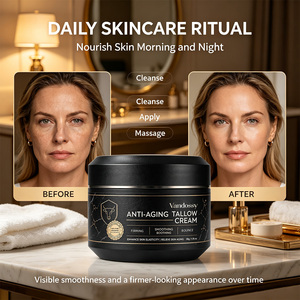 VANDOSSY Crema al Sebo Anti-età OEM Etichetta Privata, Crema Viso Rassodante e Idratante per la Cura della Pelle - Product Image 5