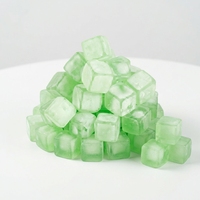 OEM Factory Direct Sour Square(Green Grape) Fudge Sour Flavored Colorful Cartoon-Shaped Sugar Candies